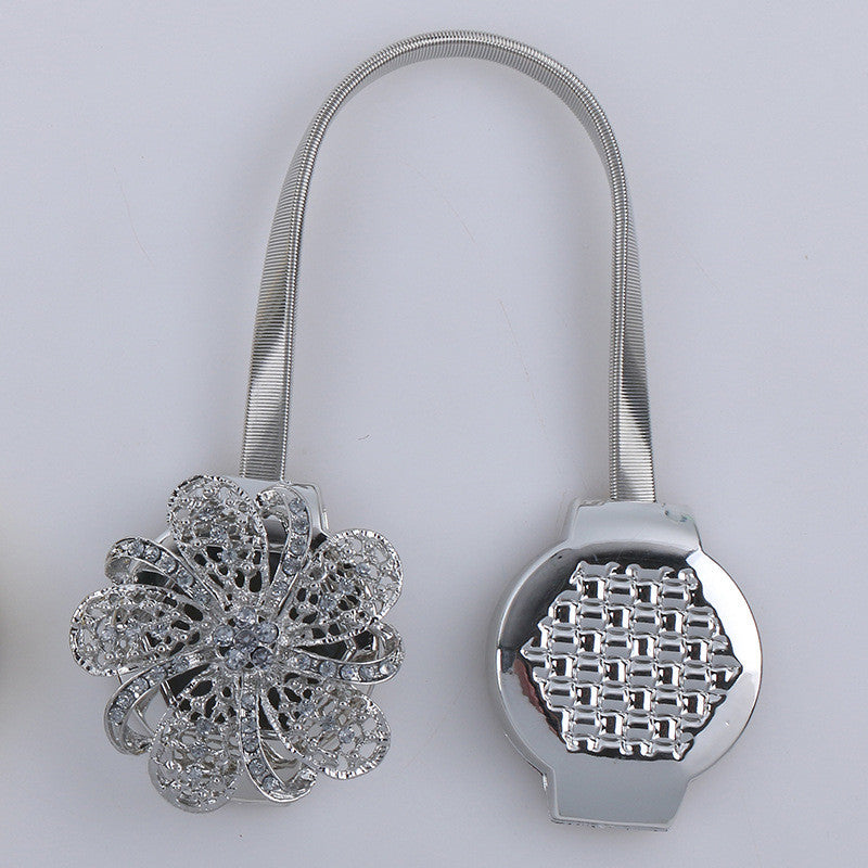 Curtain Buckle Accessories Star Studded Ferromagnetic Buckle