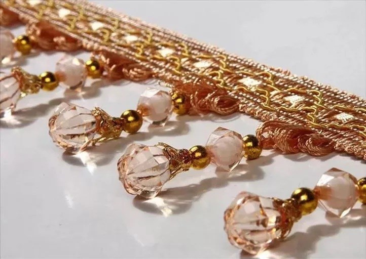 European Style Curtain Accessories Crystal Beads Lace Accessories