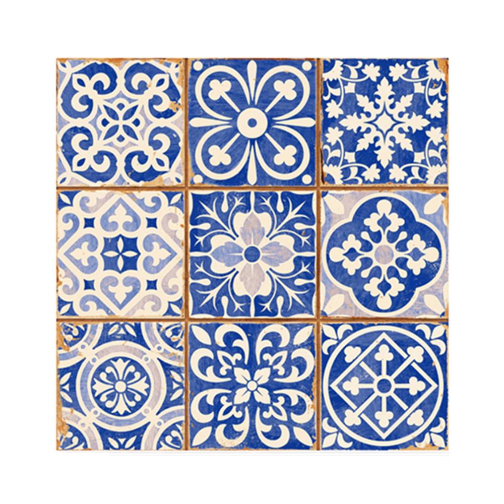 Retro Tile Sticker Light Luxury Kitchen Sticker