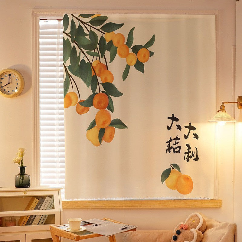 Printed Velcro Cabinet Curtain Cartoon Children's Room