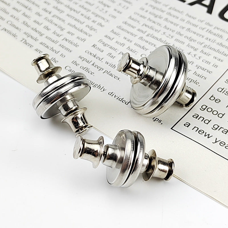 Curtain A Pair Of Buckles Magnetic Suction