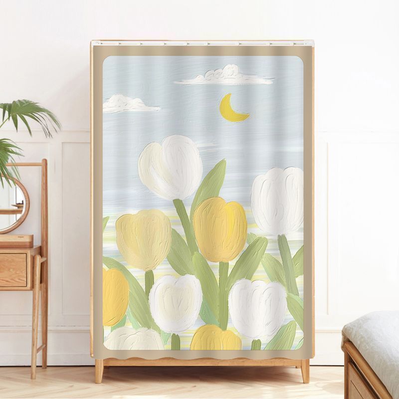 Printed Velcro Cabinet Curtain Cartoon Children's Room